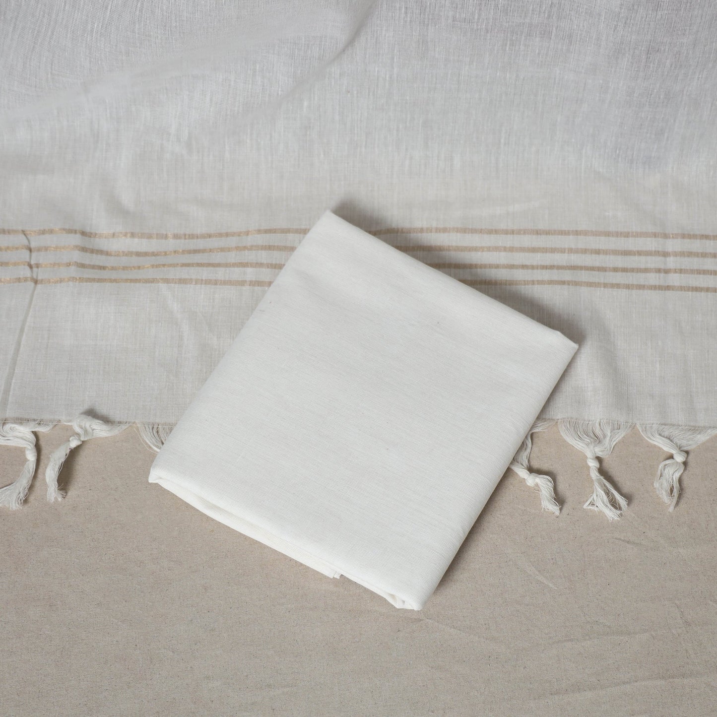 3pc unstitched maniabandha ikat dress material