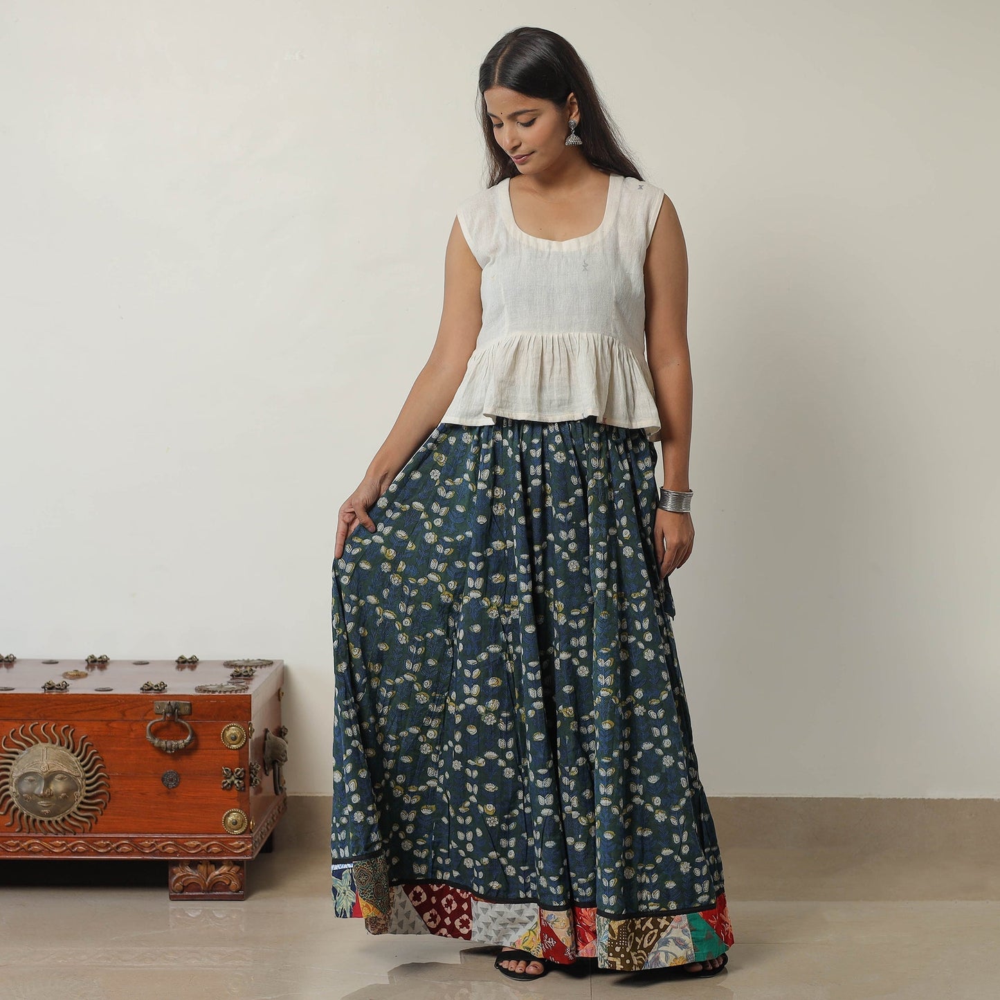 Bagru Skirt 