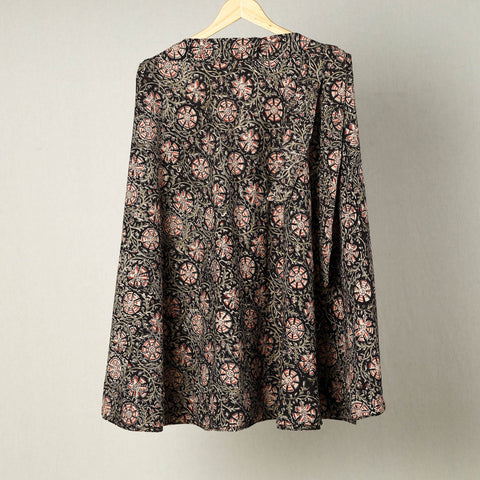  Block Print Cotton Wrap Around Ajrakh Skirt 