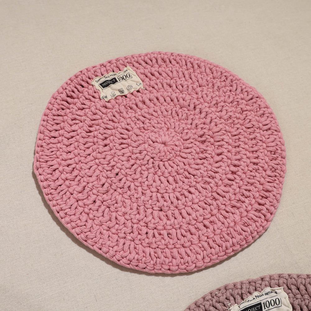 crochet placemat