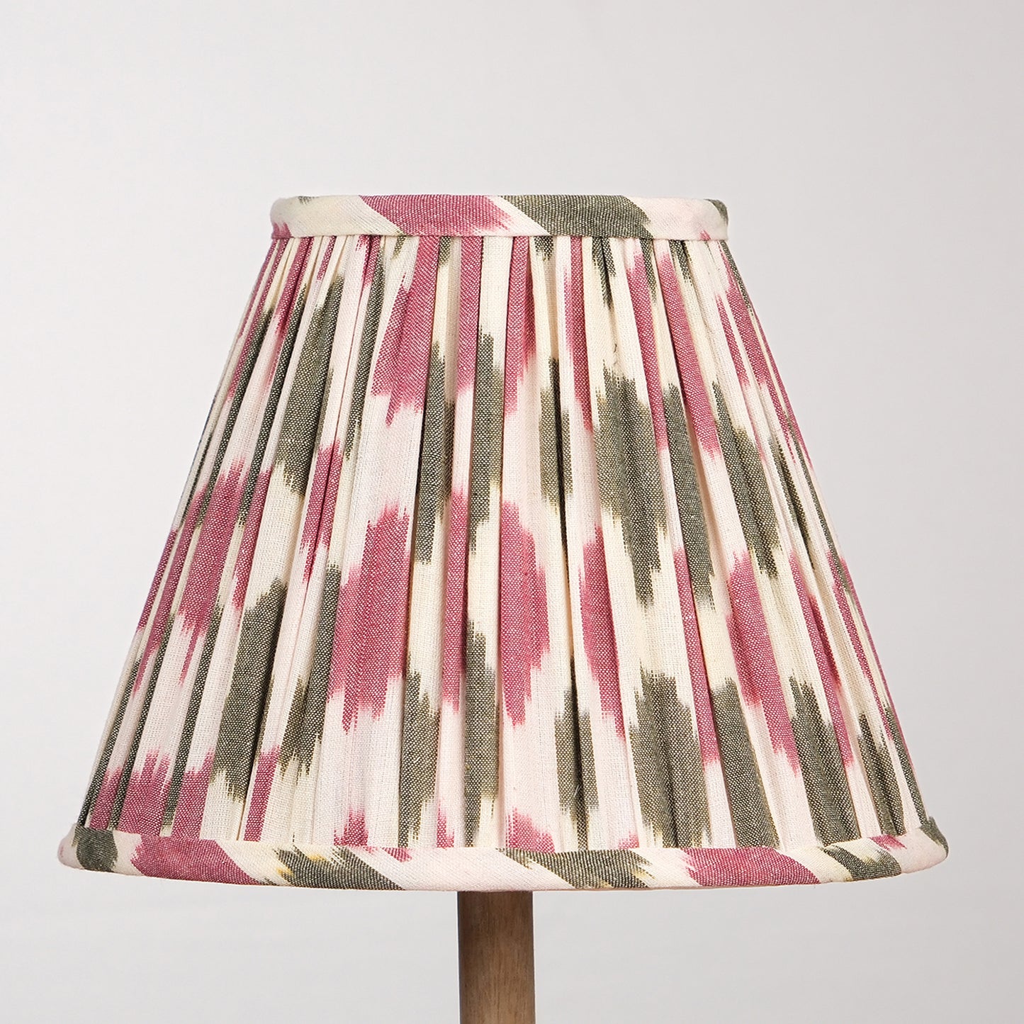 Pink Pochampally Ikat Empire Lampshade