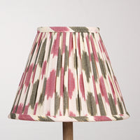 Pink Pochampally Ikat Empire Lampshade