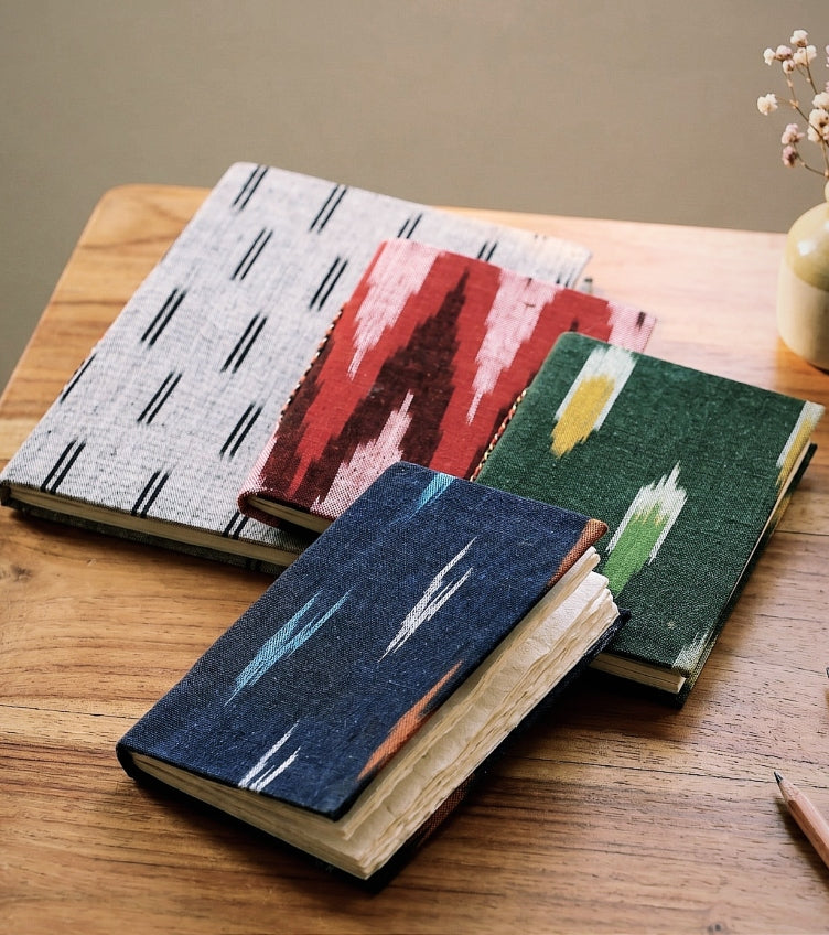 Ikat Fabric Notebooks