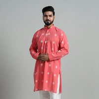 Cotton Long Jacquard Kurta for Men 09