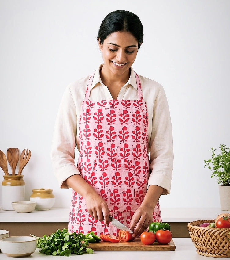 Batik Print Aprons
