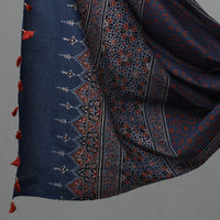 Kutch Block Print Cotton 3pc Ajrakh Dress Material 04