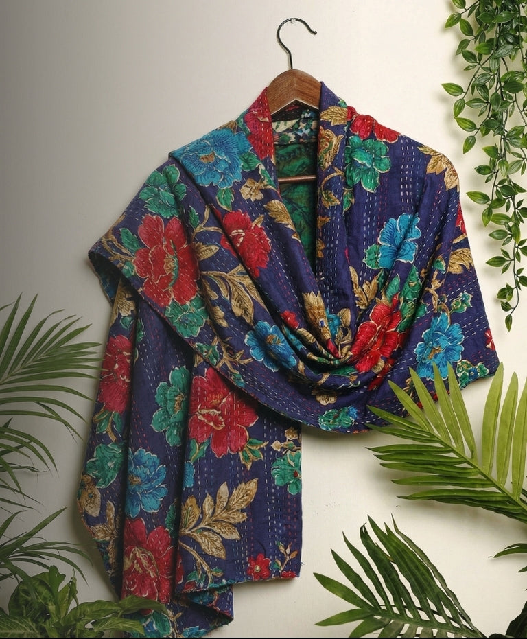 <p>Up-cycled <br/>Patchwork<br/><strong>Kantha Stitch <br/>of Bengal</strong></p>