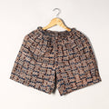  Kalamkari Block Printed Cotton Unisex Boxer/Shorts 