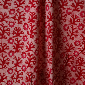 Pink - kutch batik cotton fabric 10 - handcrafted