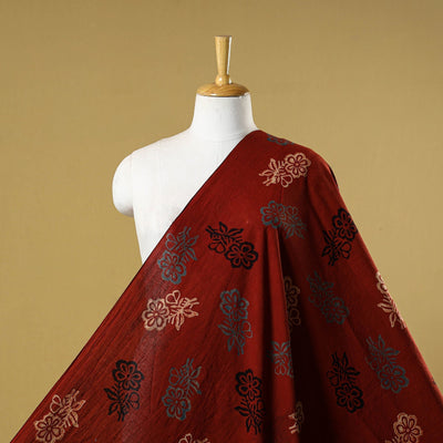 Natural dyed hand cotton fabric 04 - handcrafted