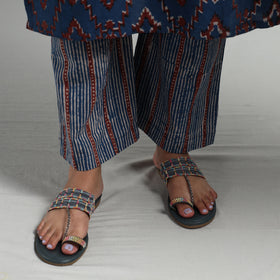 Pipad Kurta with Palazzo & Dupatta Set
