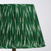 Green Pochampally Ikat Empire Lampshade