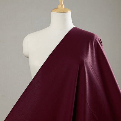 Purple - Flex Cotton Prewashed Plain Fabric 11