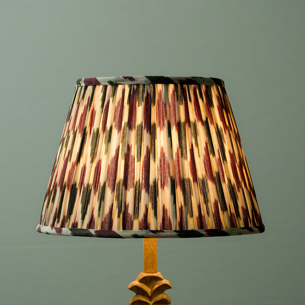 Pink Pochampally Ikat Empire Lampshade