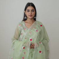 Kota Doria Kurta Suit Set