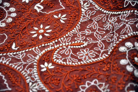 Weaving tales of royalty: different stitches chikankari