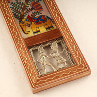 Karnikin - The Madhubani Elephant Wall Art Frame