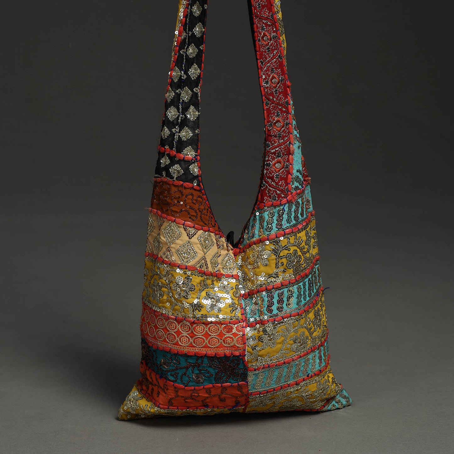 Embroidery Sling Bag