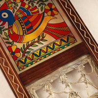 Kurka - The Madhubani Peacock Wall Art Frame