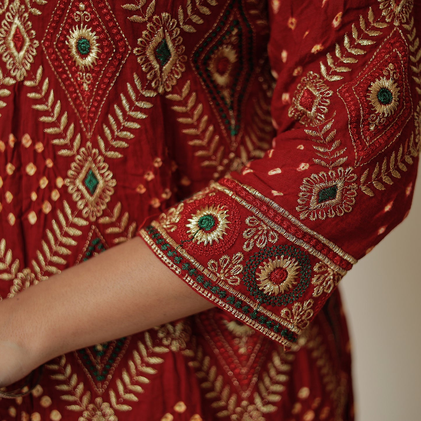 Bandhani Kurta Set 