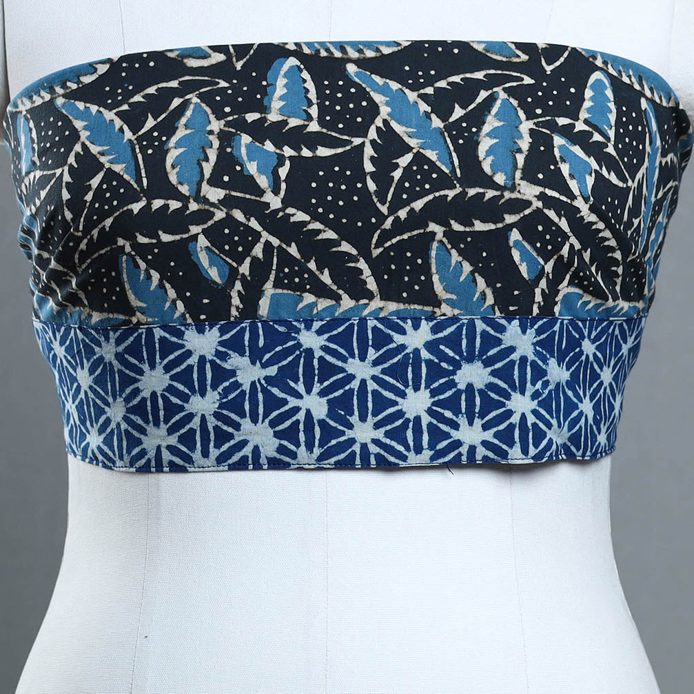 Grey - cotton pipad blouse piece 178 - handcrafted