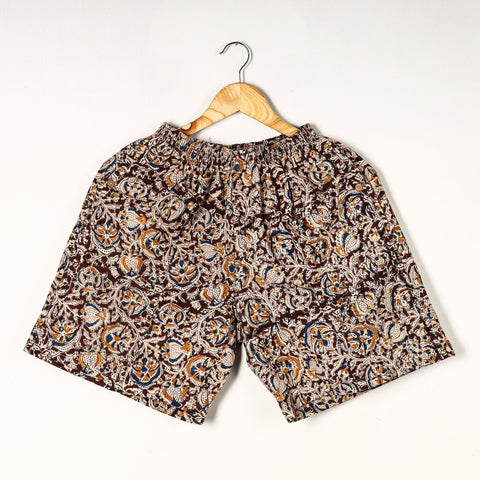 Buy Kalamkari Block Printed Cotton Unisex Boxer/Shorts Online at iTokri.com