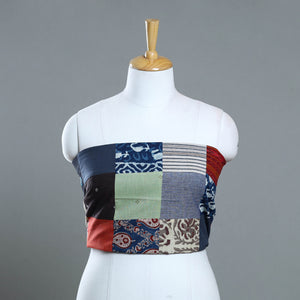 Handmade Cotton Patchwork Blouse Piece 09