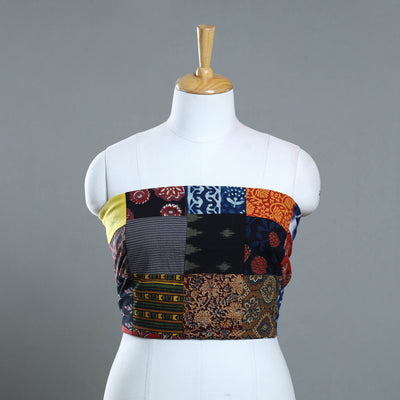 Handmade Cotton Patchwork Blouse Piece 10