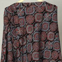 Multicolor - Block Print Cotton Wrap Around Ajrakh Skirt 31