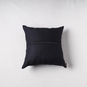 Pochampally Ikat Cushion Cover with Ajrakh Patch (16 x 16 in) 48
