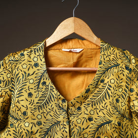 Ajrakh Hand Block Print Modal Silk Readymade Blouse 19