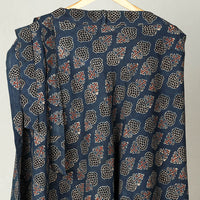 Block Print Cotton Wrap Around Ajrakh Skirt 40