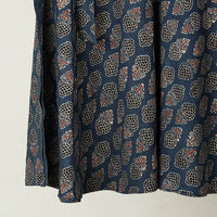 Block Print Cotton Wrap Around Ajrakh Skirt 40