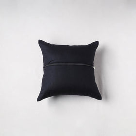 Pochampally Ikat Cushion Cover with Ajrakh Patch (16 x 16 in) 50