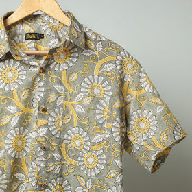  Sanganeri Block Printed men shirt
