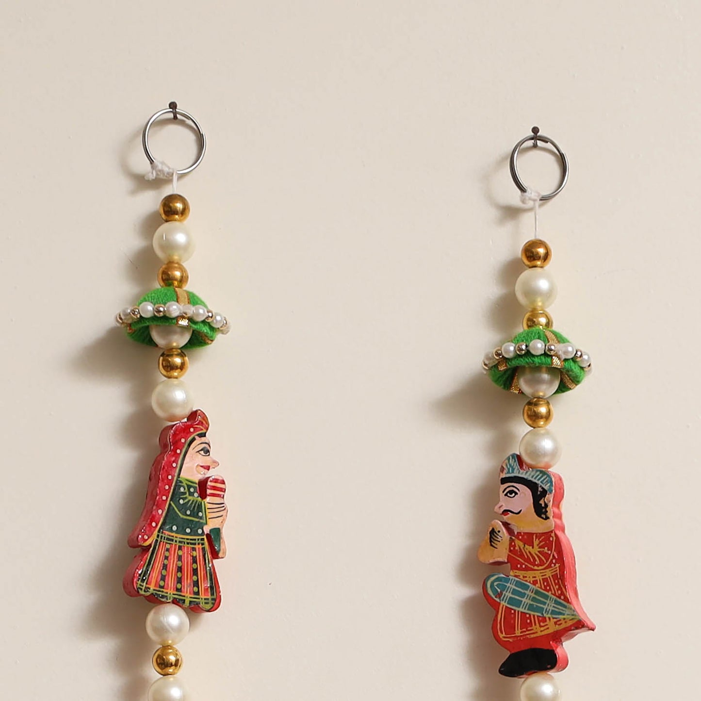 Handmade Gota & Bead Work Wall Hanging (set of 2) 18