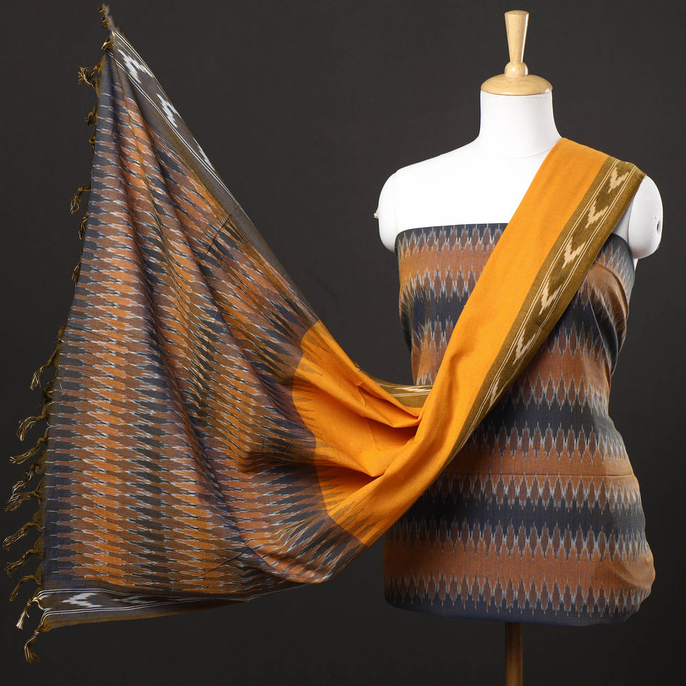 pochampally ikat dress material