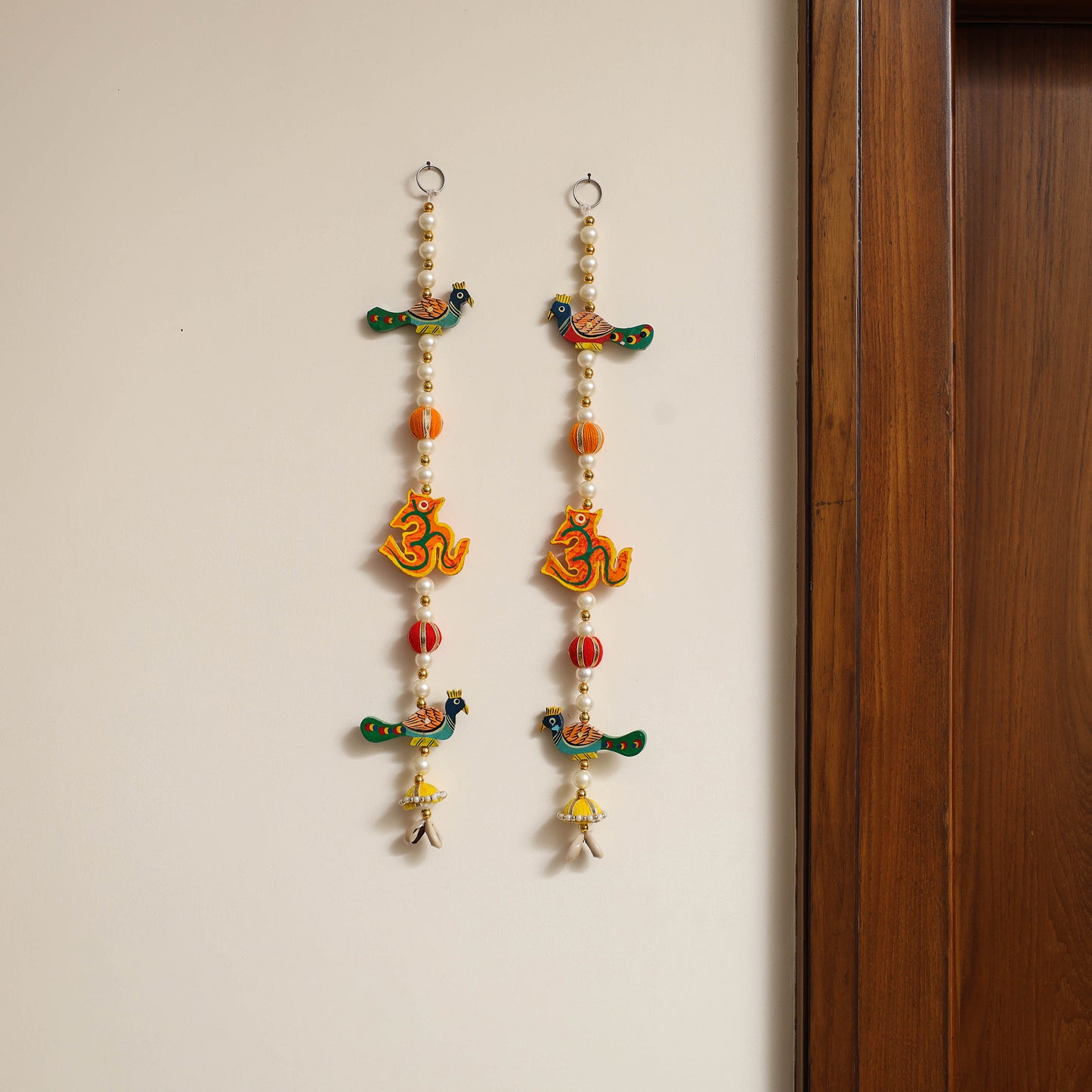 Handmade Bead Work Wall Hanging (set of 2) 07