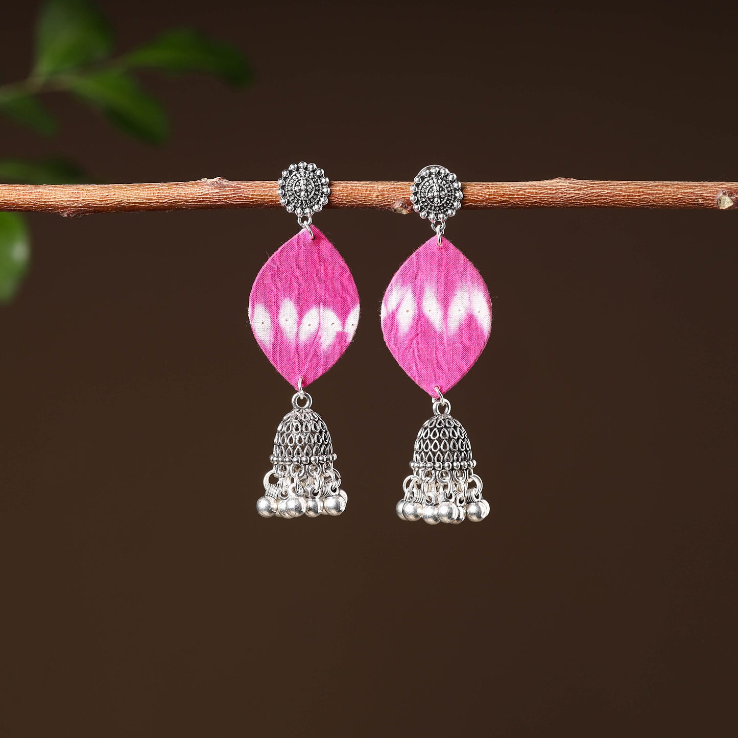 Buy Rubina Handcrafted GS Fabart Earrings