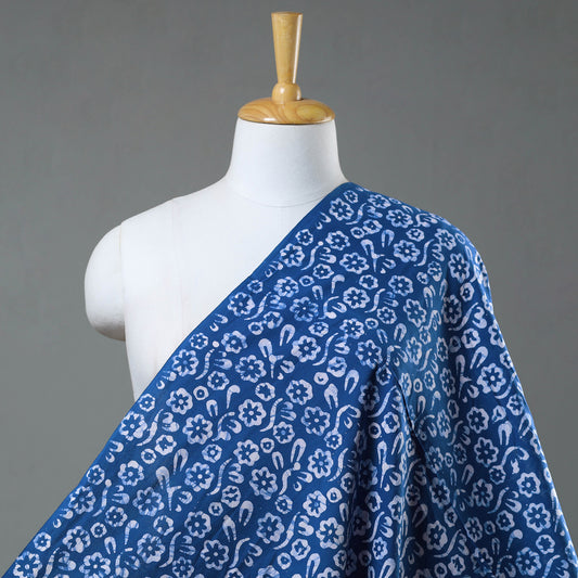 Hand Batik Printed Cotton Fabric 11