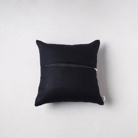 Pochampally Ikat Cushion Cover with Ajrakh Patch (16 x 16 in) 57