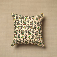 Cotton Kalamkari Printed Cushion Cover (16 x 16 in) 10