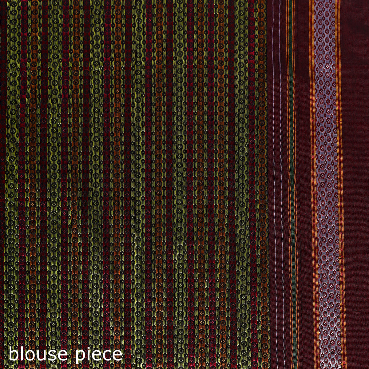 Mercerised Cotton Silk Khun Saree with Blouse Piece 32