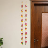 Handmade Gota & Bead Work Wall Hanging (set of 2)