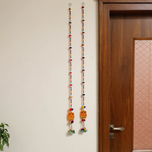 Handmade Bead Work Wall Hanging (set of 2)