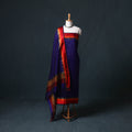 Handloom Maheshwari Silk Unstitched Dress Material: Kurta with Dupatta 12
