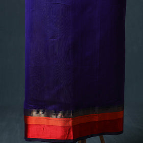 Handloom Maheshwari Silk Unstitched Dress Material: Kurta with Dupatta 12