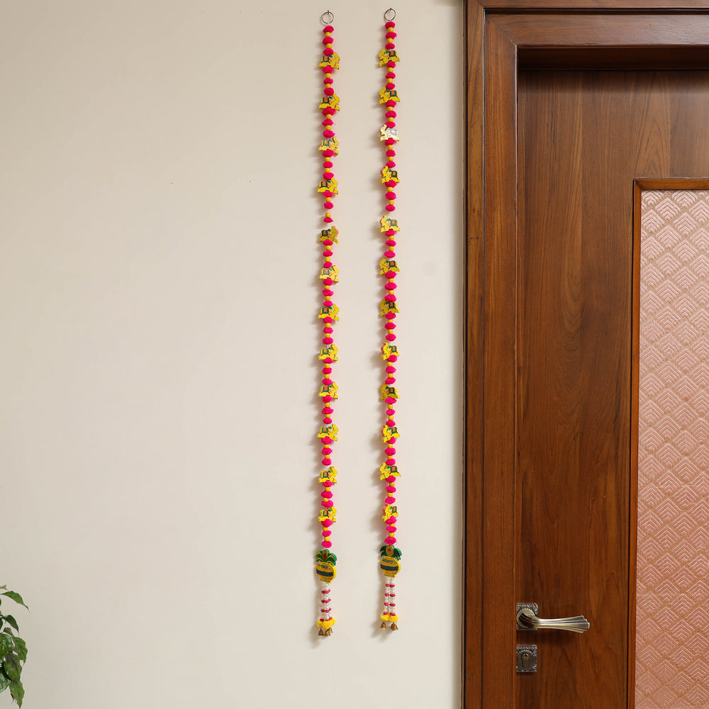 Handmade Bead Work Wall Hanging (set of 2)