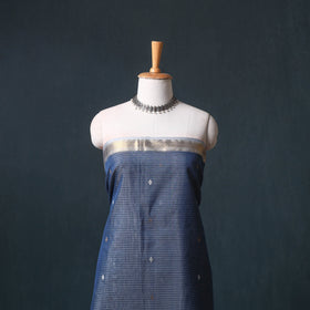 Handloom Maheshwari Silk Buti Unstitched Dress Material: Kurta with Dupatta 13