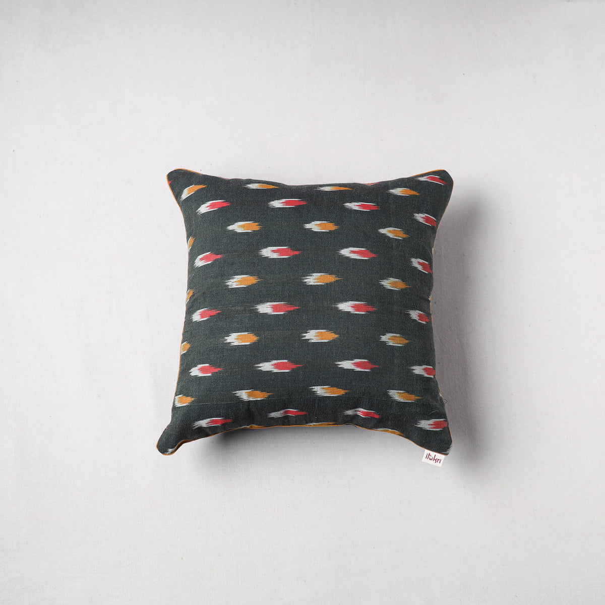 Pochampally Ikat Cushion Cover (16 x 16 in) 11